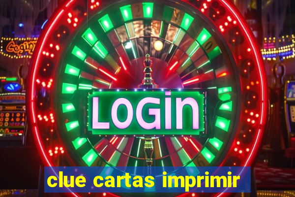 clue cartas imprimir
